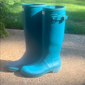Hunter rain boots